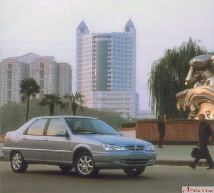 المواصفات والتفاصيل التقنية الكاملة 2002 Citroen C-Elysee I (Phase I, 2002) 1.6 16V (88 Hp)