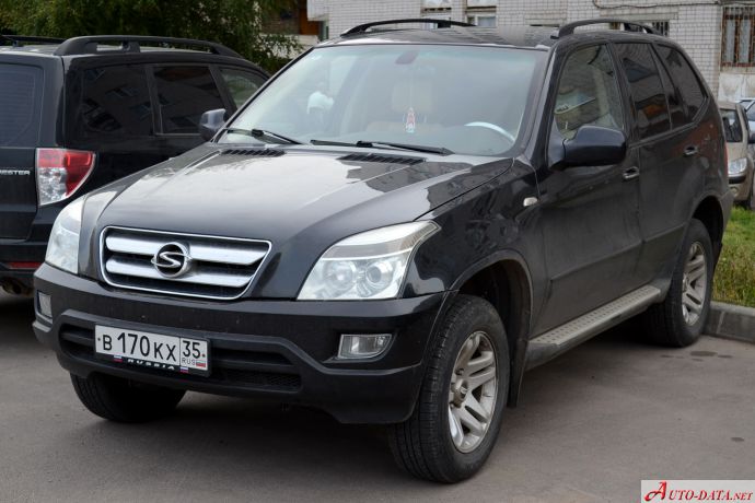 المواصفات والتفاصيل التقنية الكاملة 2005 ShuangHuan Sceo 2.4 (125 Hp)