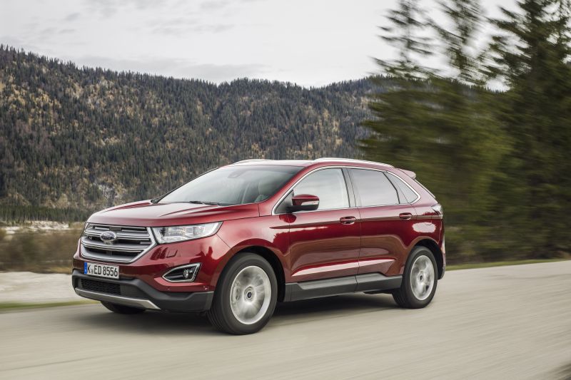 Full specifications and technical details 2016 Ford Edge II 2.0 TDCi (180 Hp) AWD