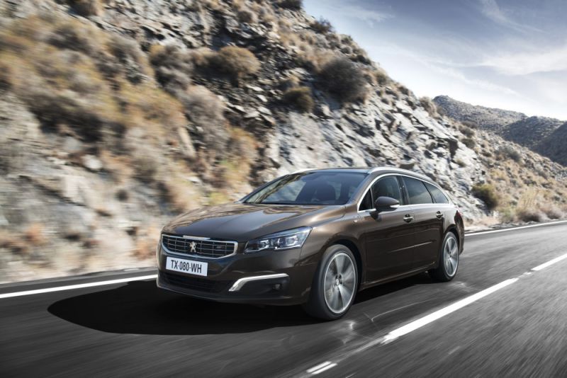 Full specifications and technical details 2014 Peugeot 508 I SW (Phase II, 2014) 1.6 e-HDI (115 Hp) FAP