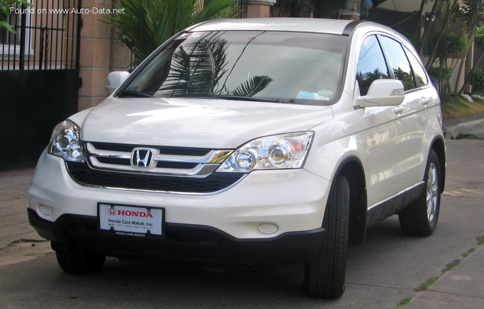 Full specifications and technical details 2009 Honda CR-V III (facelift 2009) 2.4 i-VTEC (180 Hp) Automatic