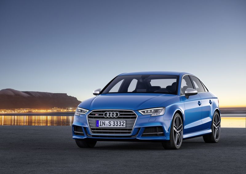 Full specifications and technical details 2016 Audi S3 Sedan (8V, facelift 2016) 2.0 TFSI (310 Hp) quattro S tronic