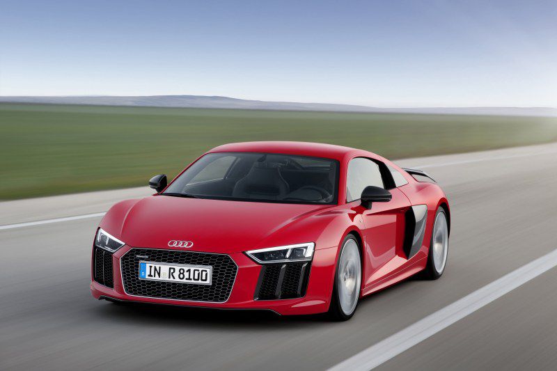 Full specifications and technical details 2017 Audi R8 II Coupe (4S) 5.2 FSI V10 (540 Hp) RWS S tronic