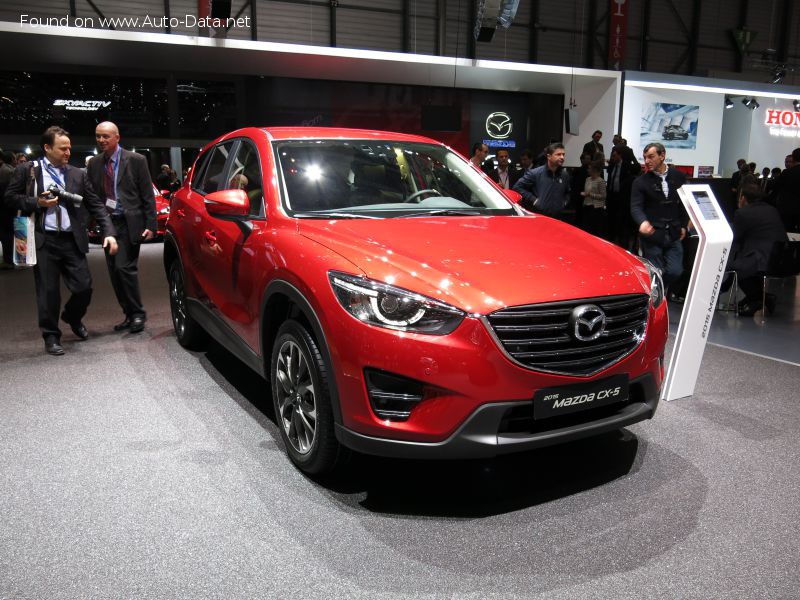 Full specifications and technical details 2015 Mazda CX-5 (facelift 2015) 2.0i (160 Hp) 4x4