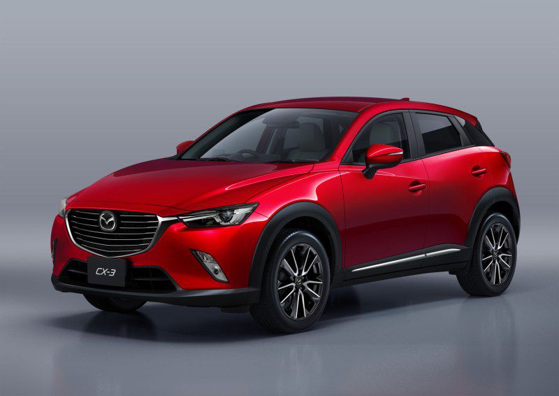 Full specifications and technical details 2015 Mazda CX-3 2.0i (150 Hp) i-Eloop 4x4 Automatic