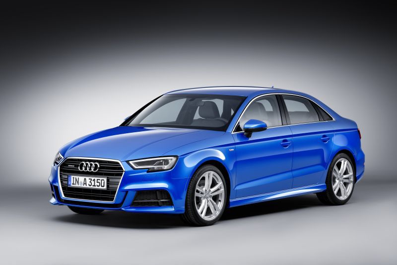 Full specifications and technical details 2016 Audi A3 Sedan (8V, facelift 2016) 2.0 TFSI (220 Hp) quattro S tronic