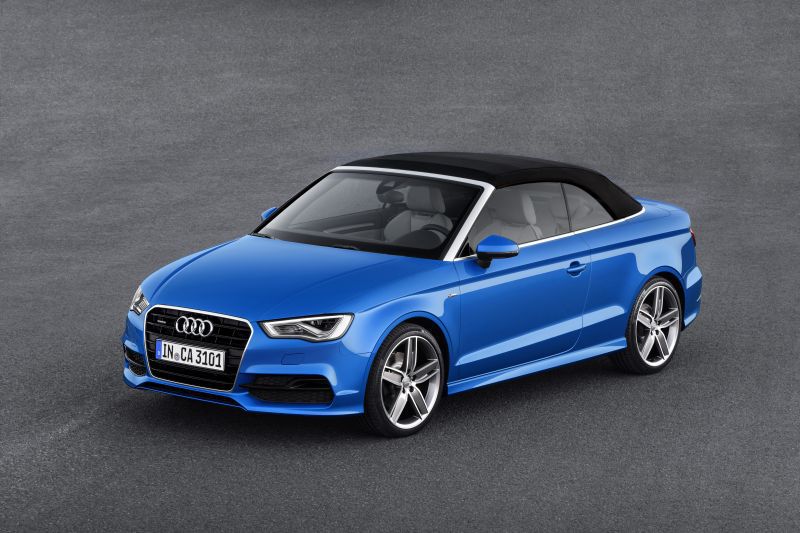 Full specifications and technical details 2013 Audi A3 Cabrio (8V) 1.8 TFSI (180 Hp) S tronic