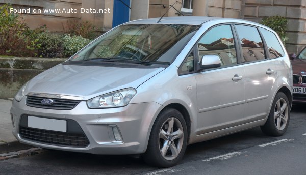 المواصفات والتفاصيل التقنية الكاملة 2007 Ford C-MAX (Facelift 2007) 1.8 16V (125 Hp)