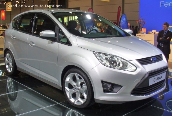 Full specifications and technical details 2010 Ford C-MAX II 1.6 Ti-VCT (85 Hp)