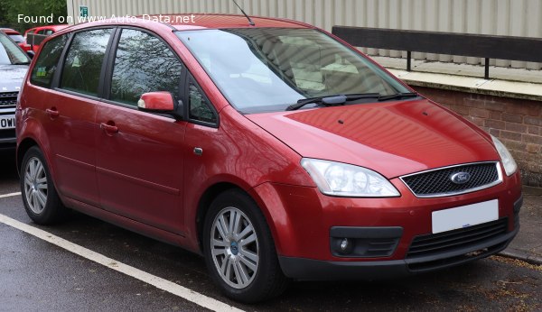 المواصفات والتفاصيل التقنية الكاملة 2005 Ford C-MAX 1.8 TDCi (115 Hp)