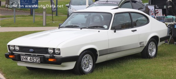 المواصفات والتفاصيل التقنية الكاملة 1978 Ford Capri III (GECP) 1.3 (73 Hp)