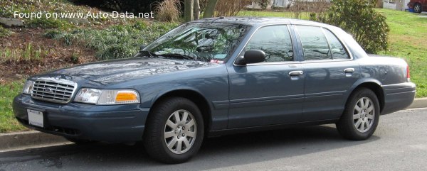 المواصفات والتفاصيل التقنية الكاملة 2003 Ford Crown Victoria (P7 facelift 2003) 4.6 i V8 32V (227 Hp)