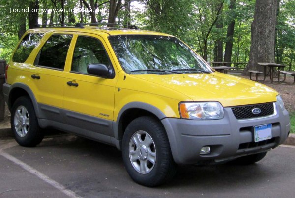 المواصفات والتفاصيل التقنية الكاملة 2003 Ford Escape I 2.3i 16V (155 Hp) 4WD