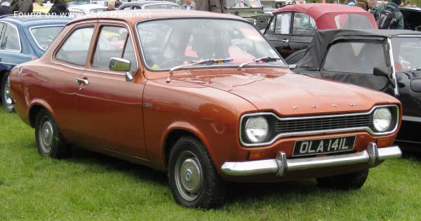 المواصفات والتفاصيل التقنية الكاملة 1968 Ford Escort I (AFH,ATH) 1100 (44 Hp)