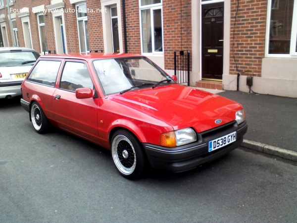 Full specifications and technical details 1986 Ford Escort IV Turnier (AWF,AVF) 1.4 (73 Hp)