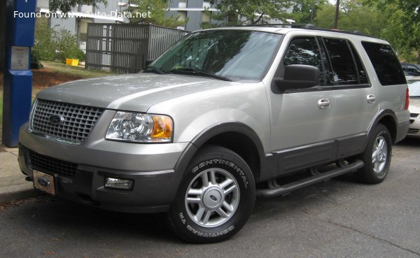 Full specifications and technical details 2005 Ford Expedition II 5.4 i V8 32V 4WD (304 Hp)