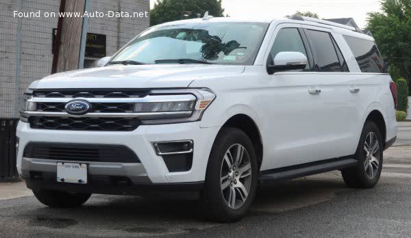 Full specifications and technical details 2021 Ford Expedition IV MAX (U553, facelift 2021) 3.5 EcoBoost V6 (380 Hp) SelectShift