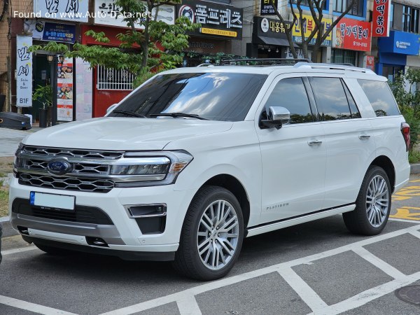 Full specifications and technical details 2021 Ford Expedition IV (U553, facelift 2021) 3.5 EcoBoost V6 (380 Hp) SelectShift