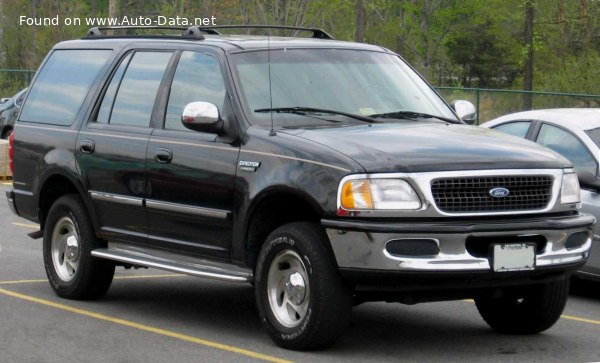 المواصفات والتفاصيل التقنية الكاملة 1999 Ford Expedition I (U173) 5.4 i V8 16V (264 Hp) 4WD