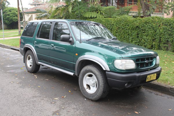 المواصفات والتفاصيل التقنية الكاملة 1996 Ford Explorer II 4.0 XLT (162 Hp)