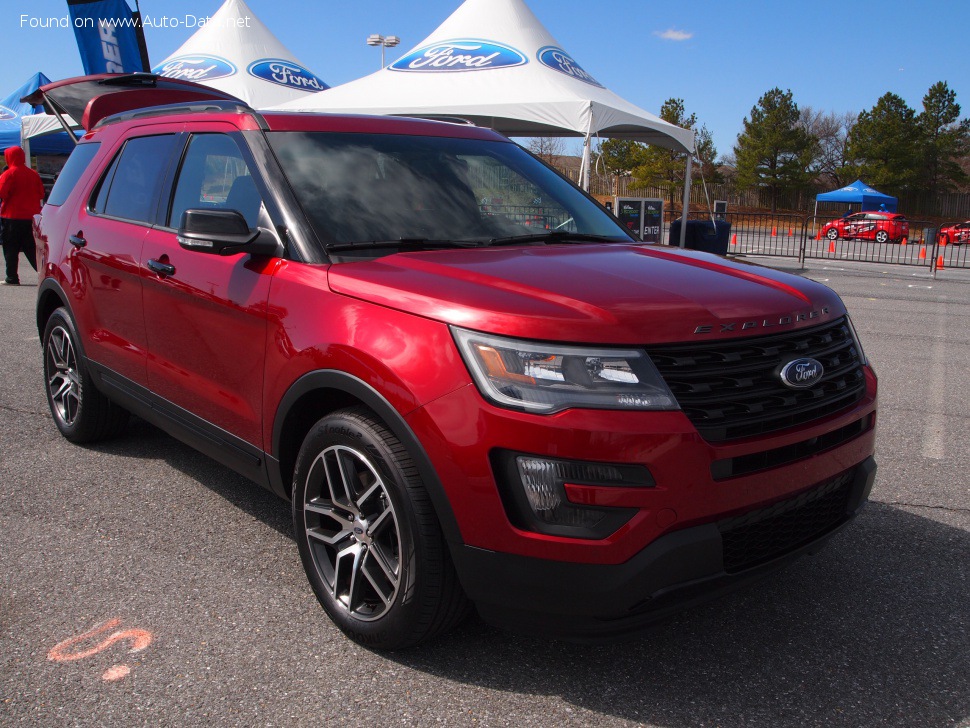 المواصفات والتفاصيل التقنية الكاملة 2016 Ford Explorer V (facelift 2016) 3.5 Ti VCT V6 (249 Hp) AWD SelectShift