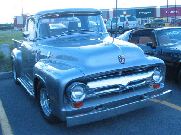 Full specifications and technical details 1955 Ford F-Series F-100 II 3.6 223 Six (118 Hp) Automatic