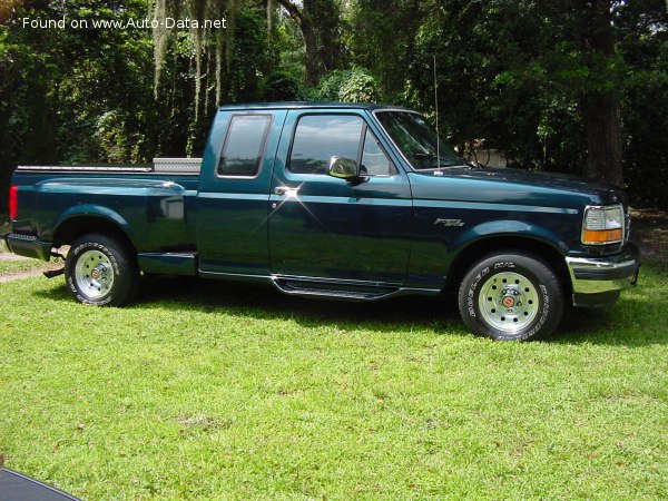 Vollständige Spezifikationen und technische Details 1991 Ford F-Series F-150 IX SuperCab 5.8 V8 (210 Hp)