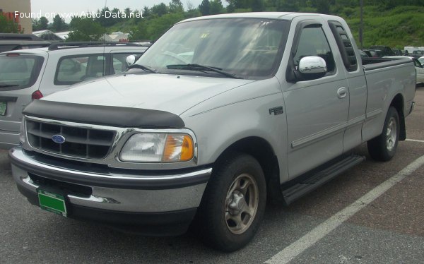 Full specifications and technical details 1997 Ford F-Series F-150 X SuperCab 4.6 V8 Triton (220 Hp)