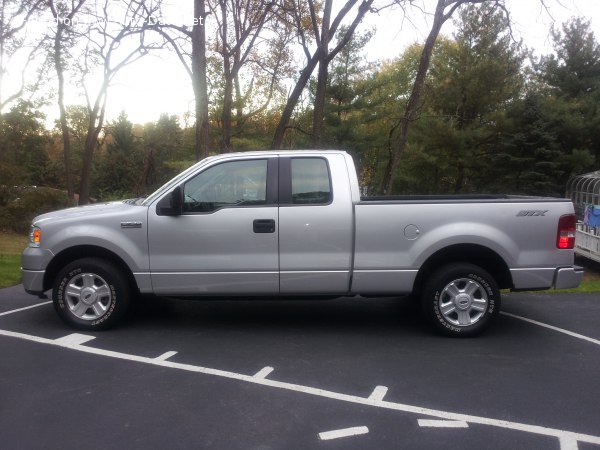 المواصفات والتفاصيل التقنية الكاملة 2004 Ford F-Series F-150 XI SuperCab 5.4 V8 Triton (300 Hp) 4x4 Automatic