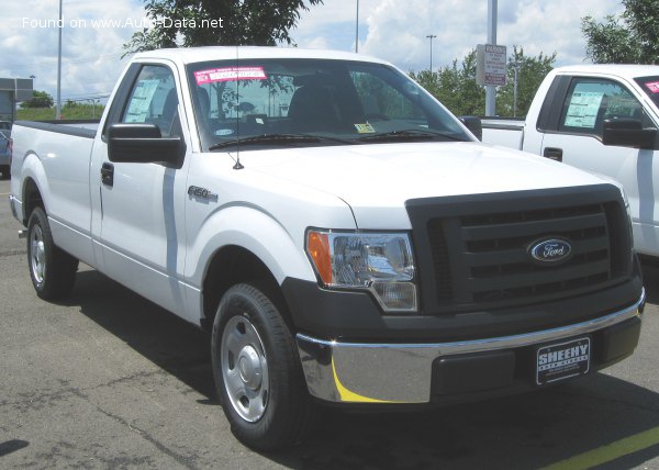 المواصفات والتفاصيل التقنية الكاملة 2008 Ford F-Series F-150 XII Regular Cab 5.4 V8 (320 Hp) Automatic