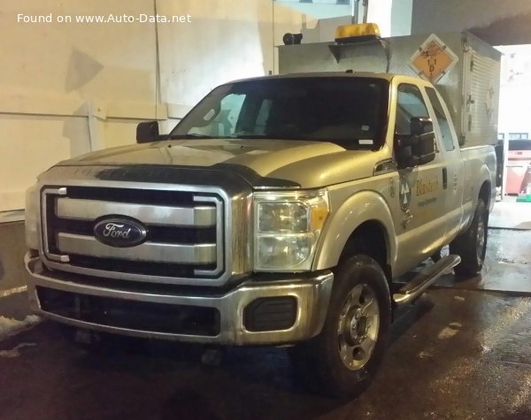 Full specifications and technical details 2011 Ford F-350 Super Duty III Super Cab Short box 6.7 V8 Power Stroke TD (400 Hp) Automatic SRW