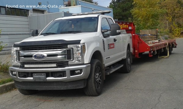 المواصفات والتفاصيل التقنية الكاملة 2017 Ford F-350 Super Duty IV Super Cab Short box 6.7d V8 (450 Hp) Automatic SRW