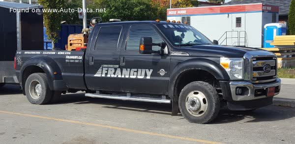 Full specifications and technical details 2011 Ford F-450 Super Duty III Crew Cab Long box 6.7 V8 Power Stroke TD (400 Hp) 4x4 Automatic DRW