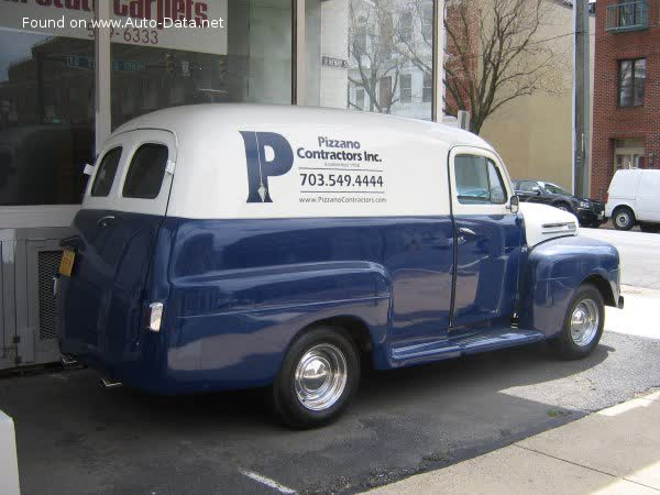 المواصفات والتفاصيل التقنية الكاملة 1947 Ford F-Series F-1 I Panel 3.7 226 Six (95 Hp)