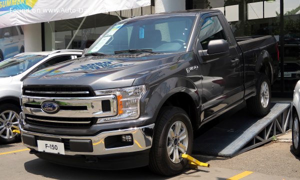 Full specifications and technical details 2018 Ford F-Series F-150 XIII Regular Cab (facelift 2018) 3.3 V6 (290 Hp) Automatic