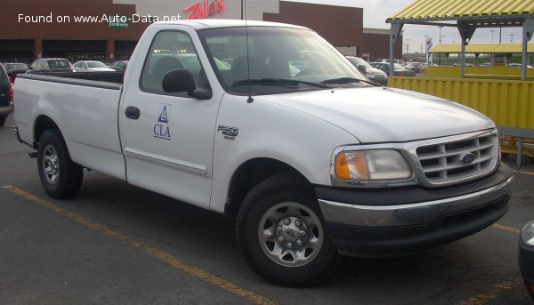 Full specifications and technical details 1998 Ford F-Series F-250 X Regular Cab 5.4 V8 Bi-Fuel Triton (235 Hp) 4x4 Automatic