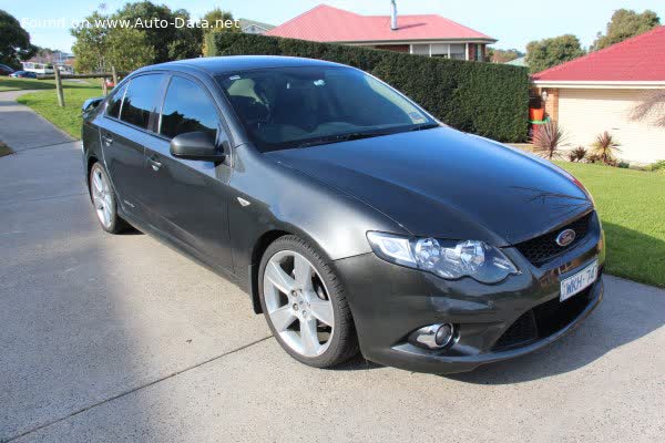 Spécifications complètes et détails techniques 2008 Ford Falcon (FG) XR8 5.4 V8 (394 Hp) Automatic