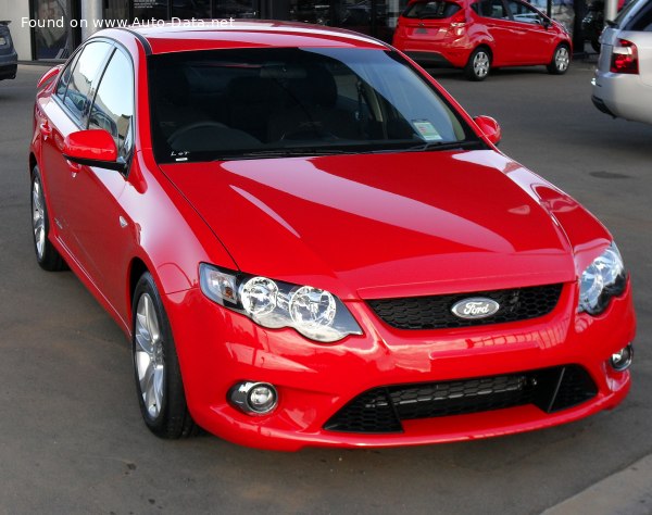 Full specifications and technical details 2008 Ford Falcon (FG) 4.0 DI-VCT Turbo (367 Hp) Automatic