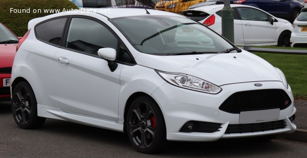 Full specifications and technical details 2013 Ford Fiesta VII (Mk7, facelift 2013) 5 door 1.0 EcoBoost (100 Hp) PowerShift