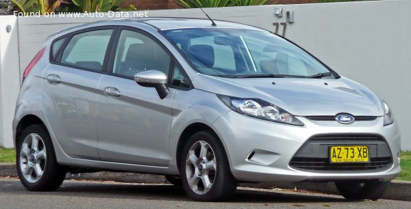 المواصفات والتفاصيل التقنية الكاملة 2011 Ford Fiesta VII (Mk7) 5 door 1.6 Duratec Ti-VCT (120 Hp) PowerShift