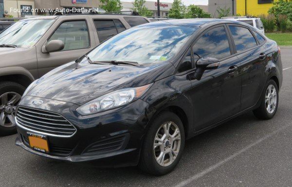 المواصفات والتفاصيل التقنية الكاملة 2015 Ford Fiesta VII Sedan (Mk7) 1.6 (120 Hp) PowerShift