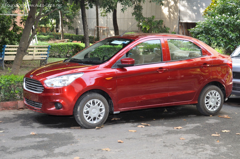 Full specifications and technical details 2015 Ford Figo Aspire II 1.2 Ti-VCT (88 Hp)