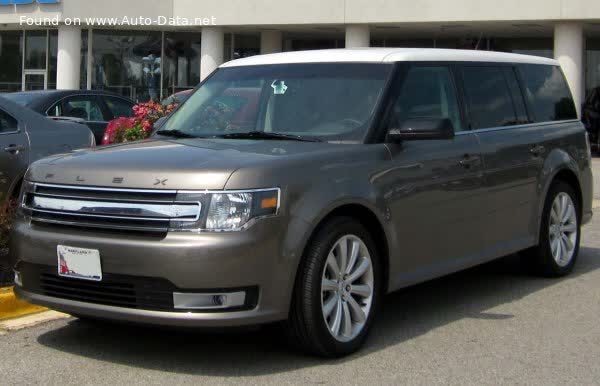 المواصفات والتفاصيل التقنية الكاملة 2013 Ford Flex (facelift 2013) 3.5 V6 (286 Hp) Automatic