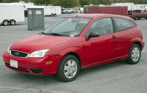 Full specifications and technical details 2002 Ford Focus Hatchback (USA) 2.0 i LX (110 Hp)