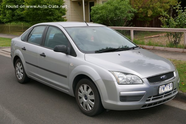 المواصفات والتفاصيل التقنية الكاملة 2005 Ford Focus II Sedan 1.8 TDCi (116 Hp)