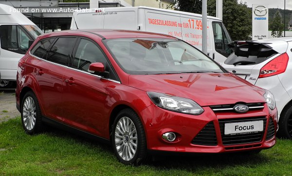 Full specifications and technical details 2010 Ford Focus III Wagon 1.6 EcoBoost (182 Hp)