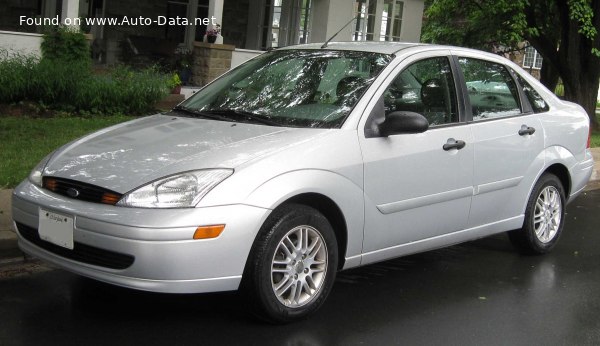 Full specifications and technical details 1999 Ford Focus  Sedan (USA) 2.3 i 16V ST (153 Hp)