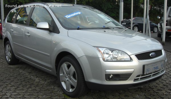 Full specifications and technical details 2005 Ford Focus Turnier II 1.6 TDCi HP (109 Hp)