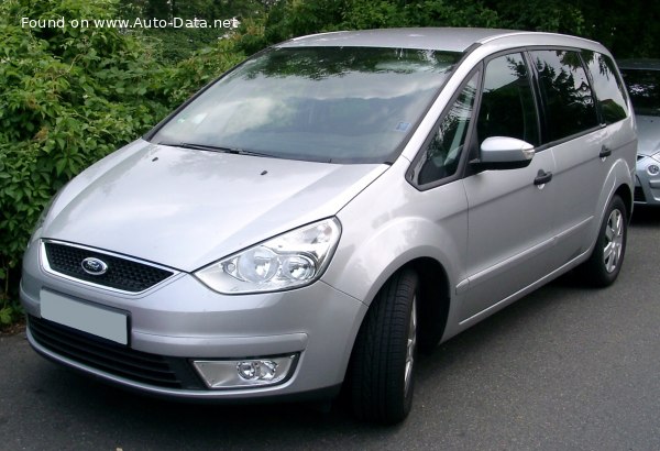 Full specifications and technical details 2006 Ford Galaxy II 2.0 TDCi (130 Hp)