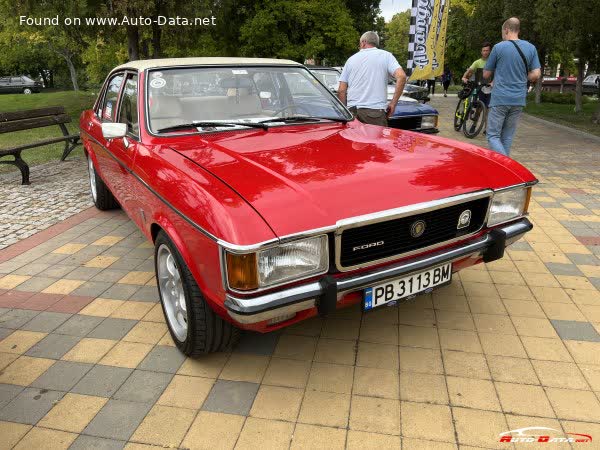 Full specifications and technical details 1972 Ford Granada (GGTL,GGFL) 1.7 (75 Hp)